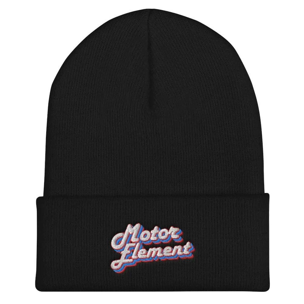 Motor Element Retro Cursive | Beanie