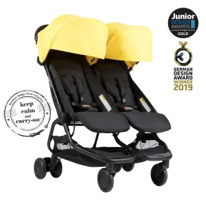 Mountain Buggy Nano Duo - Cyber Yellow