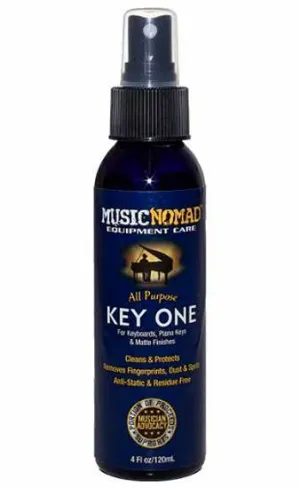 Music Nomad Cleaner for Keyboard, Piano Keys & Matte Finishes -120ml