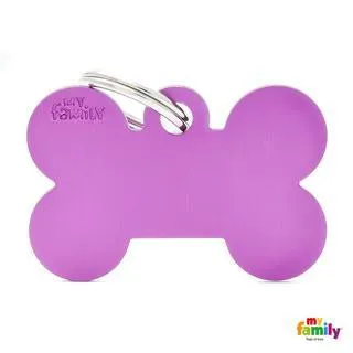 My Family ID BONE ALUMINUM PURPLE