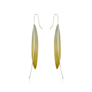 Mysterium Collection Gold Ombré Sterling Earrings