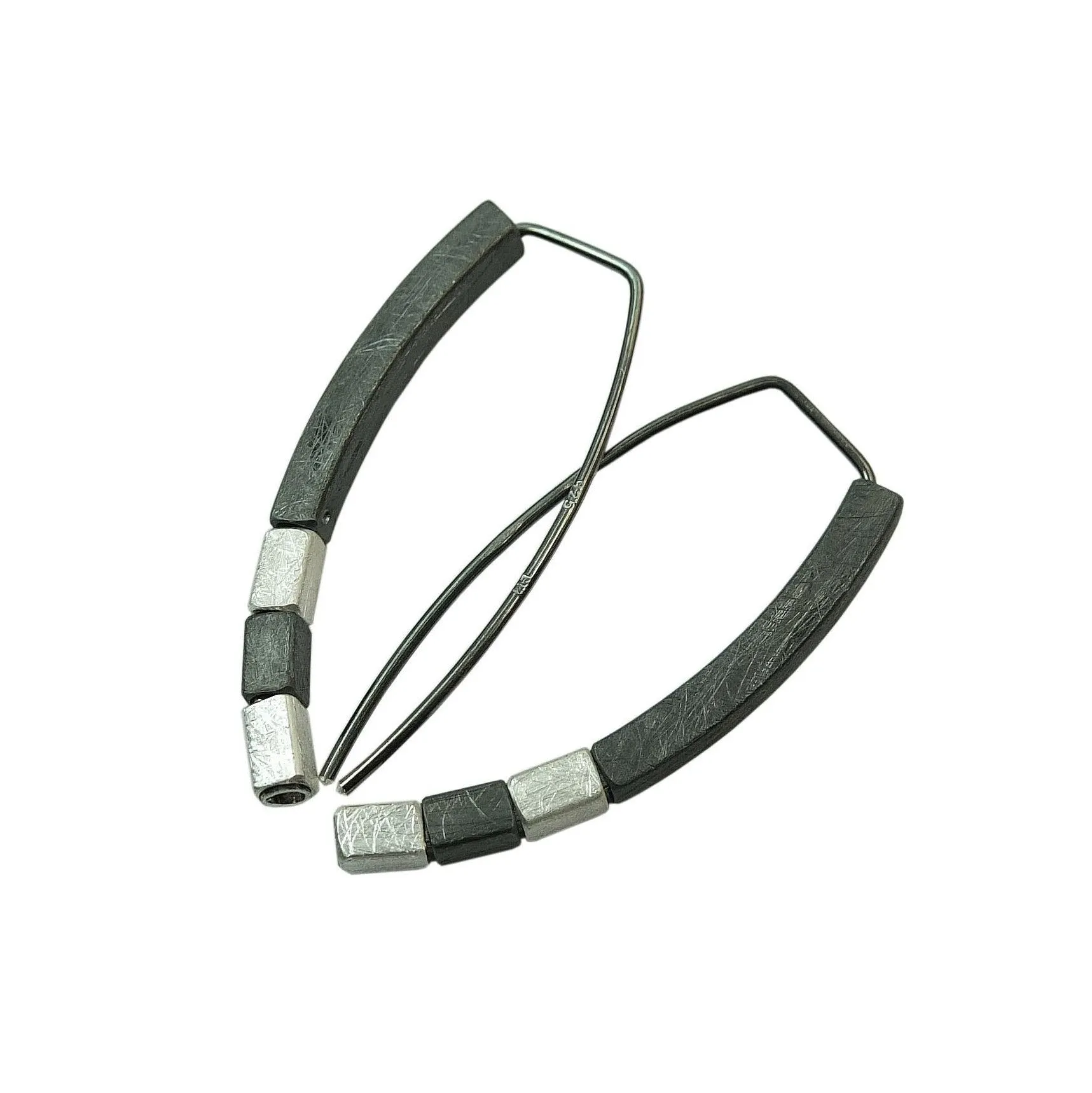 Mysterium Collection Sterling & Oxidized Earrings