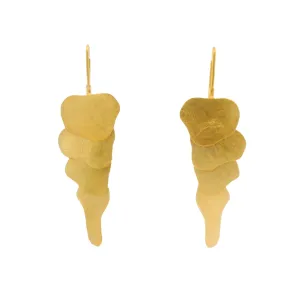 Mysterium Collection Sterling & Vermeil Cascading Petal Earrings