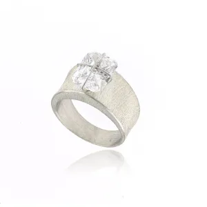 Mysterium Collection Sterling Cubic Zirconia Ring