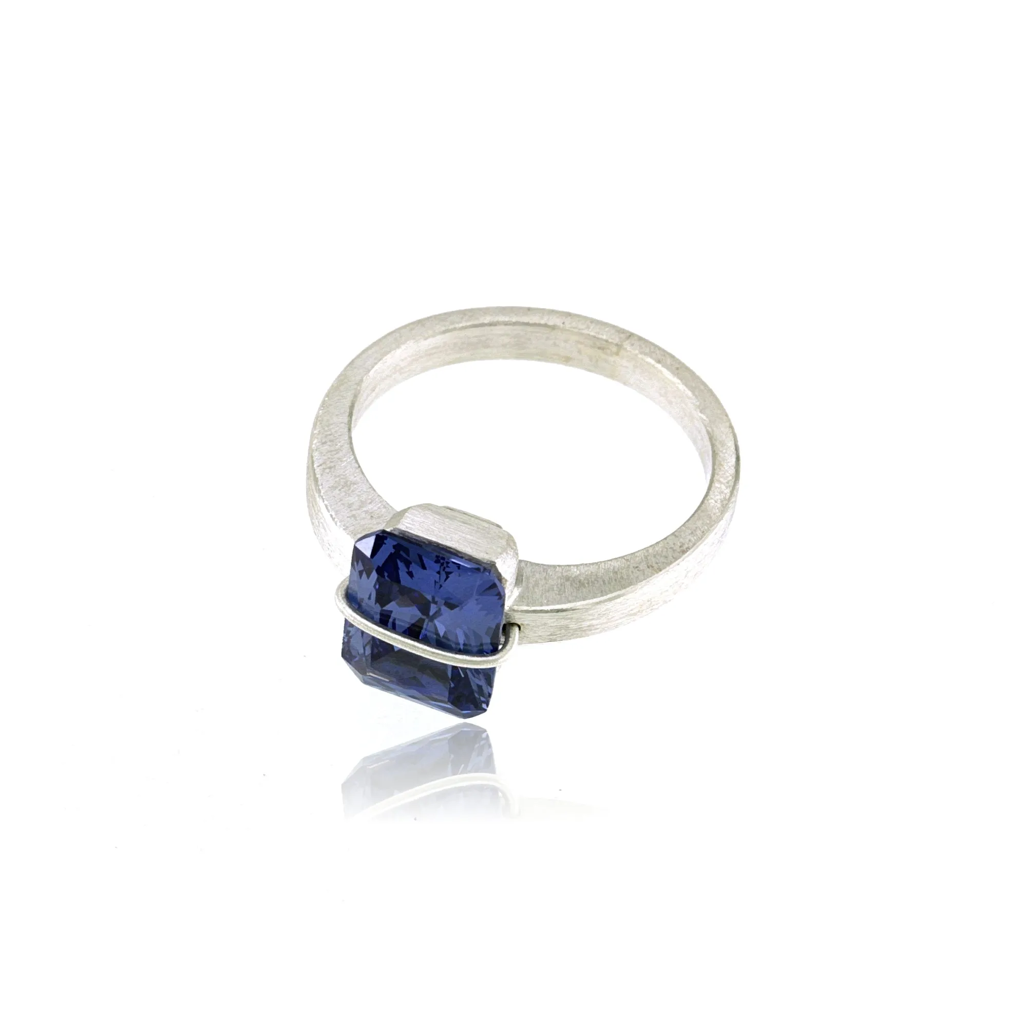 Mysterium Collection Tanzanite CZ Ring