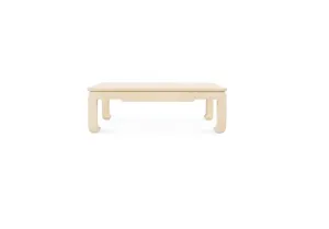 Natural Twill Rectangular Coffee Table