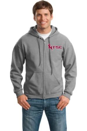 Naugatuck Thunderfish Embroidered Full Zip Hooded Sweatshirt