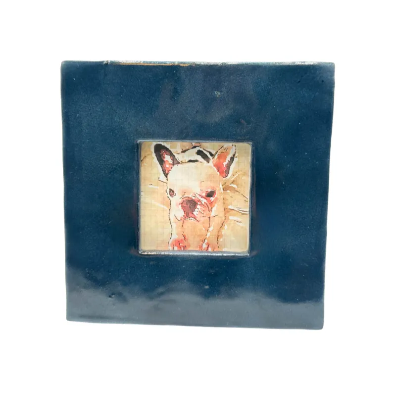 Navy Capiz Frames