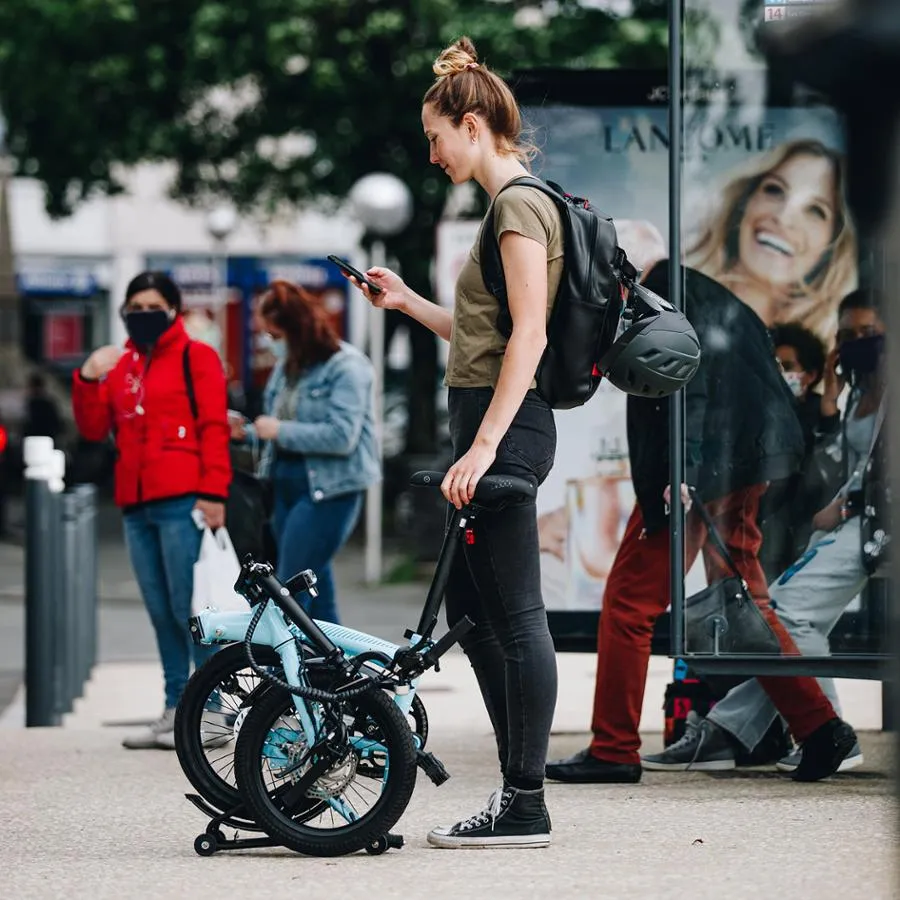 Neomouv eFolding 16 Electric Folding Bike 2024 - Sky
