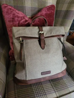 NEW Country Style Tweed Backpack  ❤