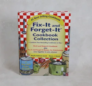 New Fix it and Forget It Cookbook Collection Hardcover! Combines 2 best selling cookbooks in one!