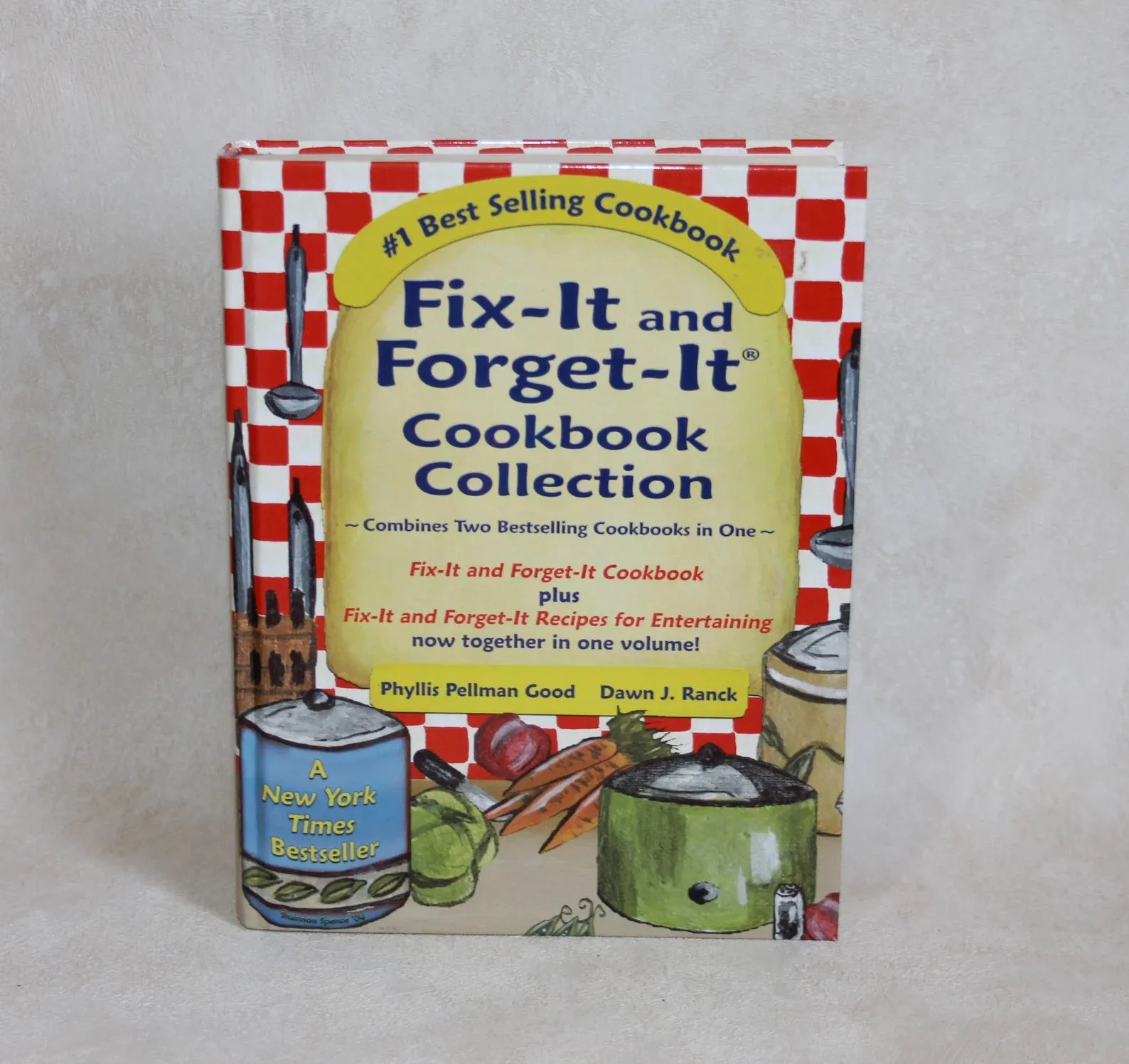 New Fix it and Forget It Cookbook Collection Hardcover! Combines 2 best selling cookbooks in one!