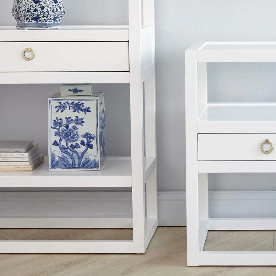 Newport Etagere / White Pearl