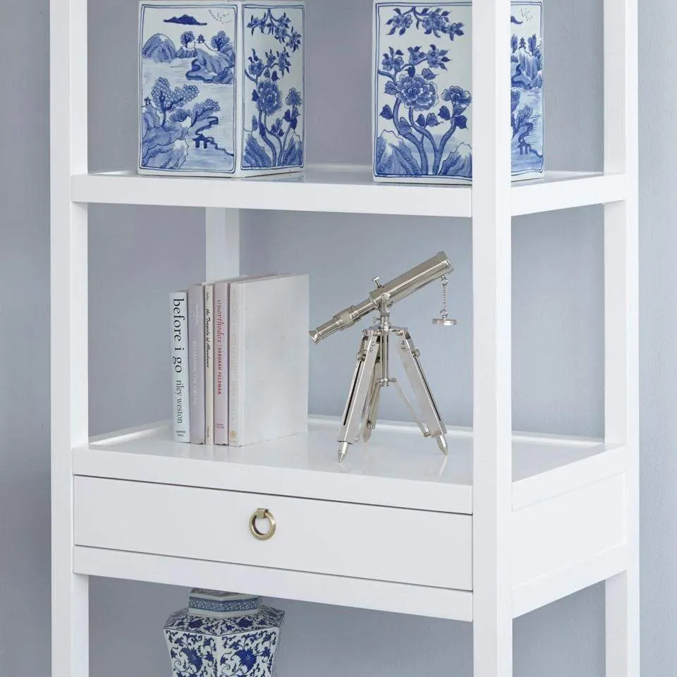 Newport Etagere / White Pearl
