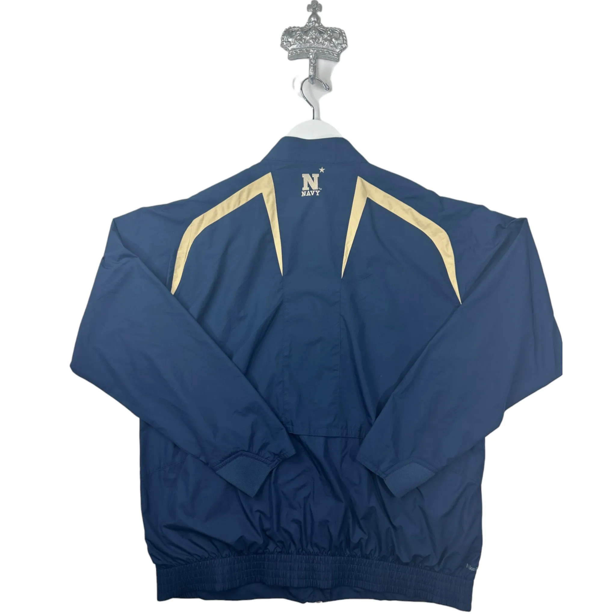 NIKE X NAVY FULL ZIP - (L)