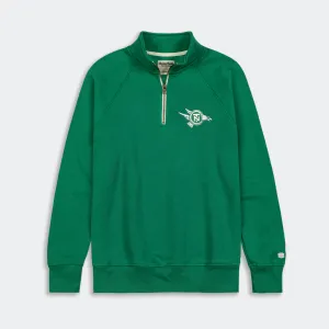 North Texas Mean Green Retro Logo Quarter Zip