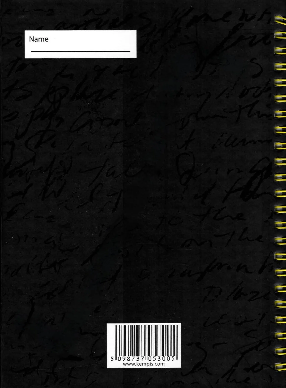Notebook - A5 - Hardback - 160 Page - Spiral Bound