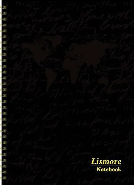 Notebook - A5 - Hardback - 160 Page - Spiral Bound