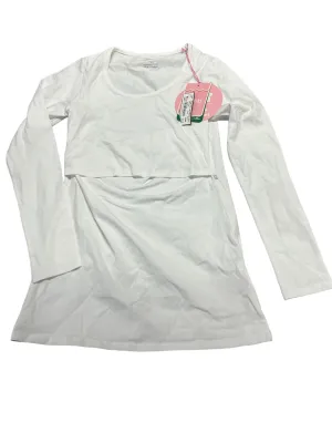 Nursing white long sleeve Small