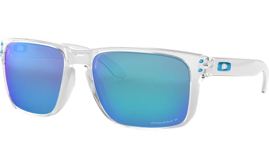 Oakley Holbrook XL Polished Clear Prizm Sapphire Polarised