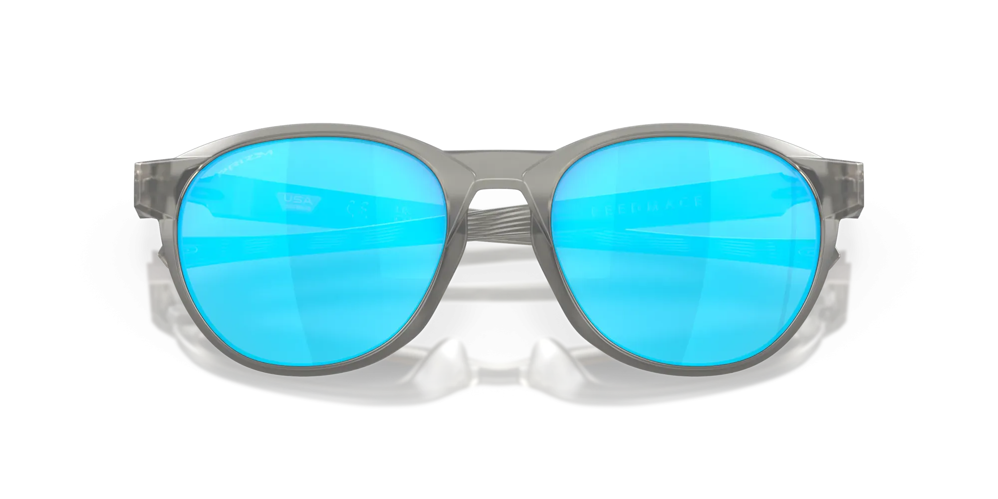Oakley Reedmace Prizm Sapphire Lenses,  Matte Grey Ink Frame