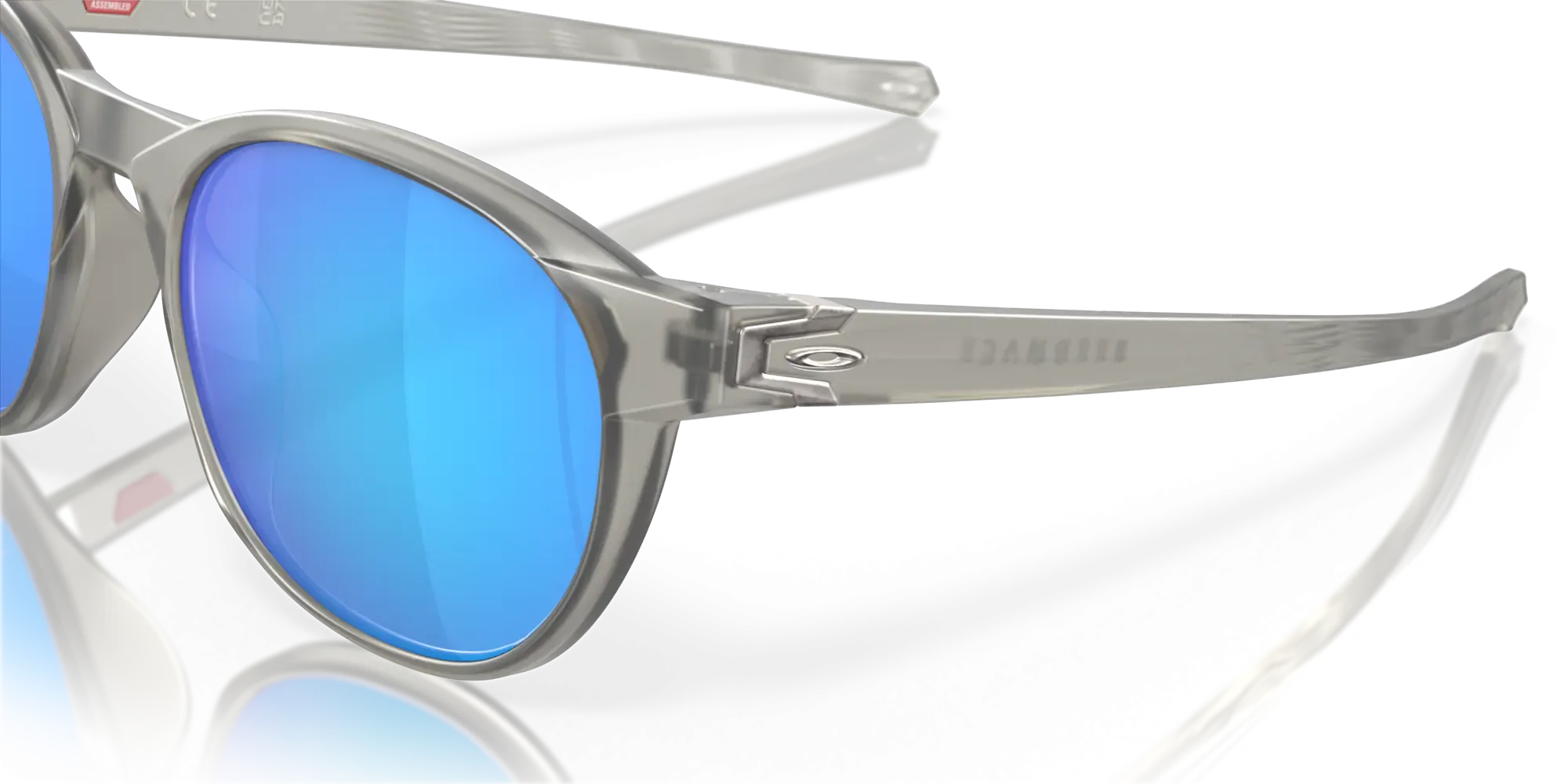 Oakley Reedmace Prizm Sapphire Lenses,  Matte Grey Ink Frame