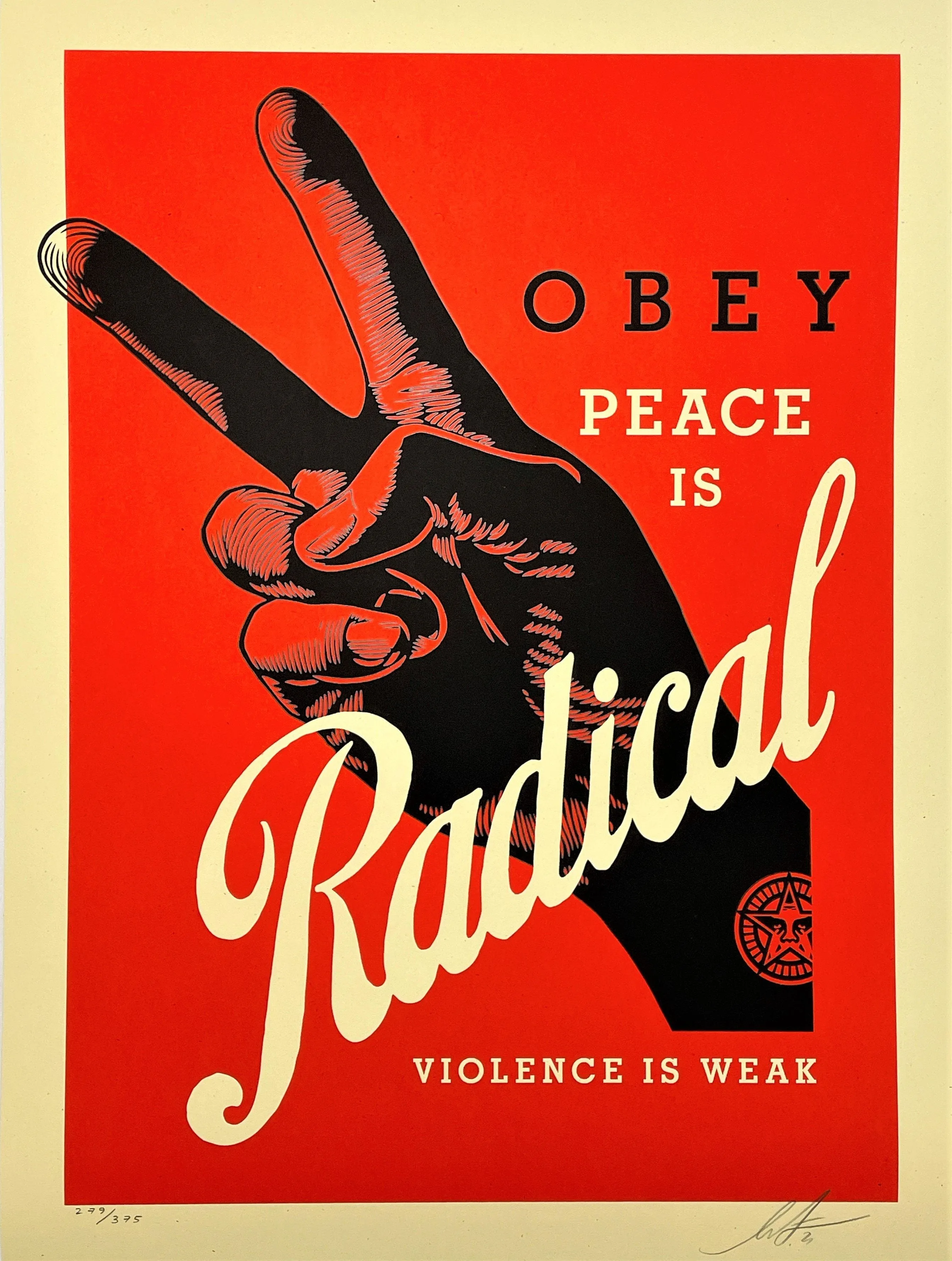 Obey Radical Peace (Red)