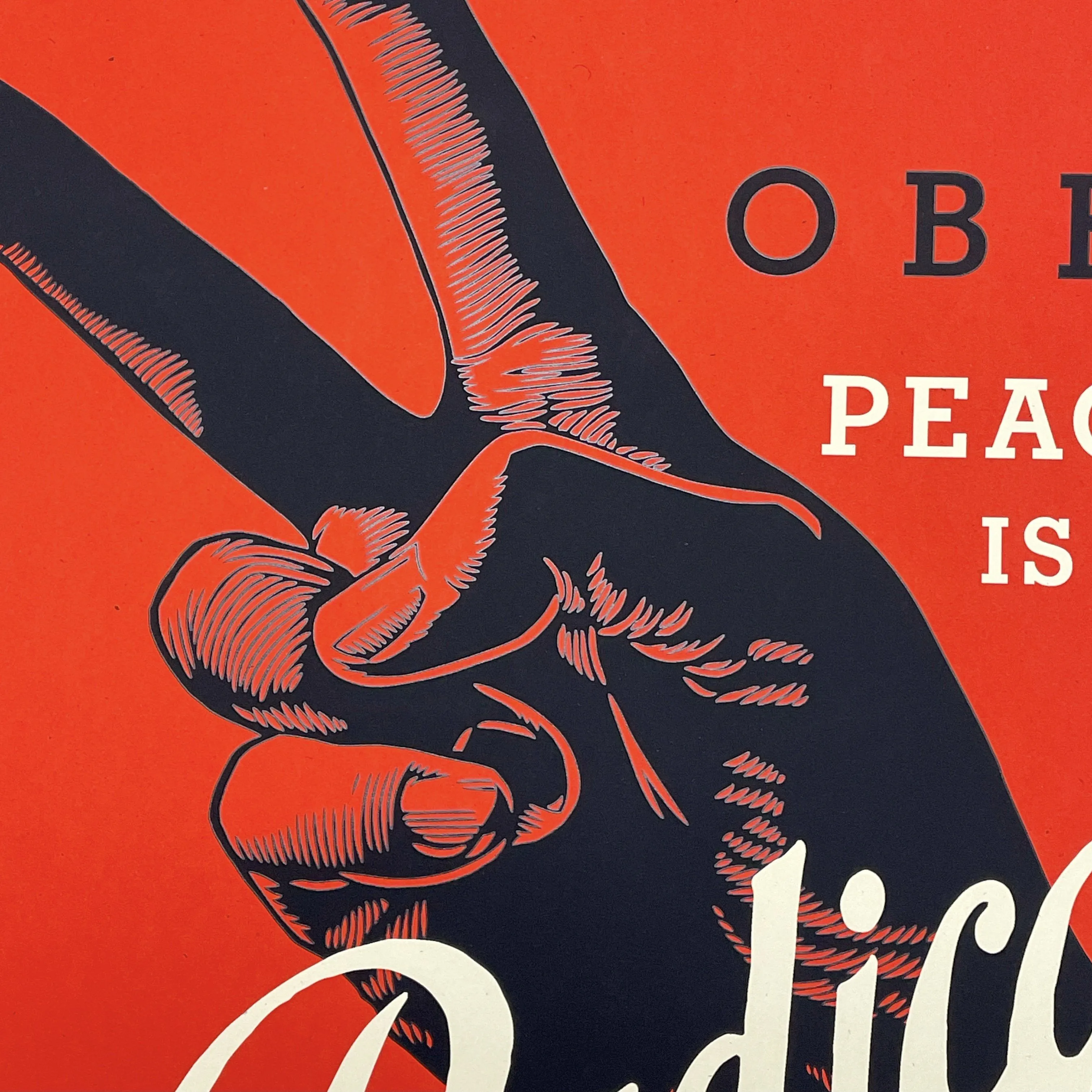Obey Radical Peace (Red)
