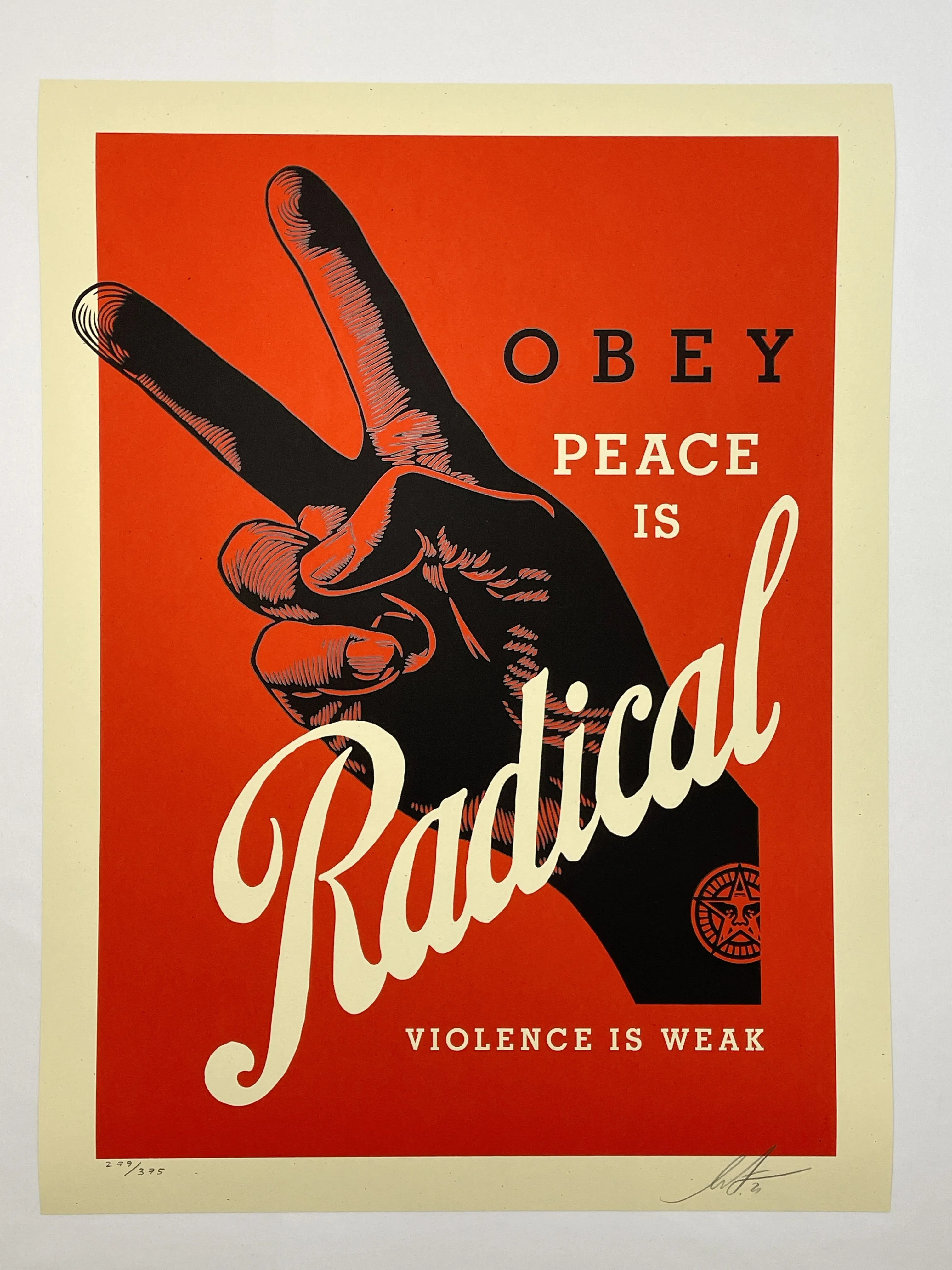 Obey Radical Peace (Red)