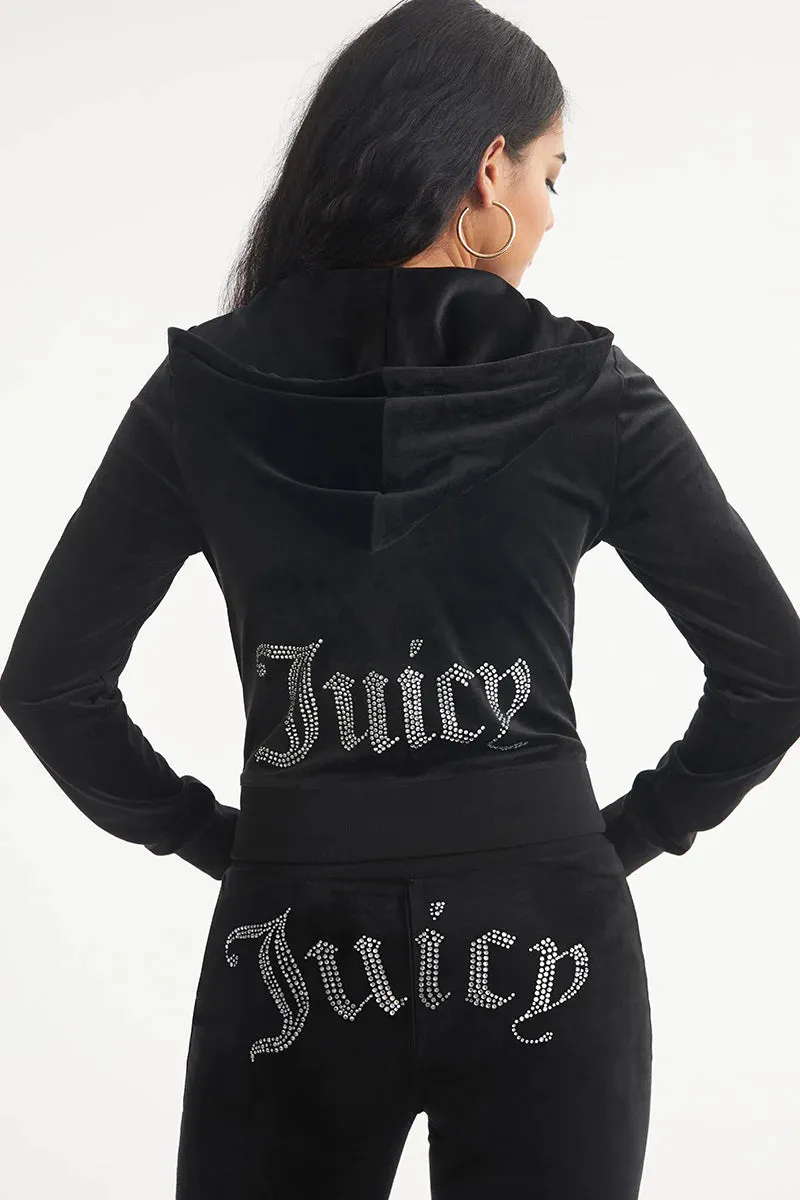 OG Big Bling Velour Hoodie
