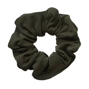 Olive Green Matte Scrunchie