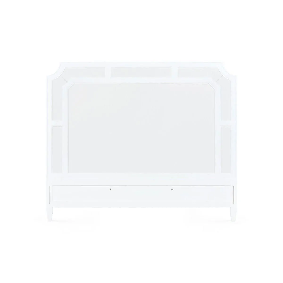Olivia Queen Headboard / Soft White