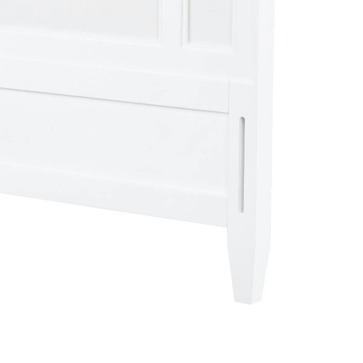 Olivia Queen Headboard / Soft White