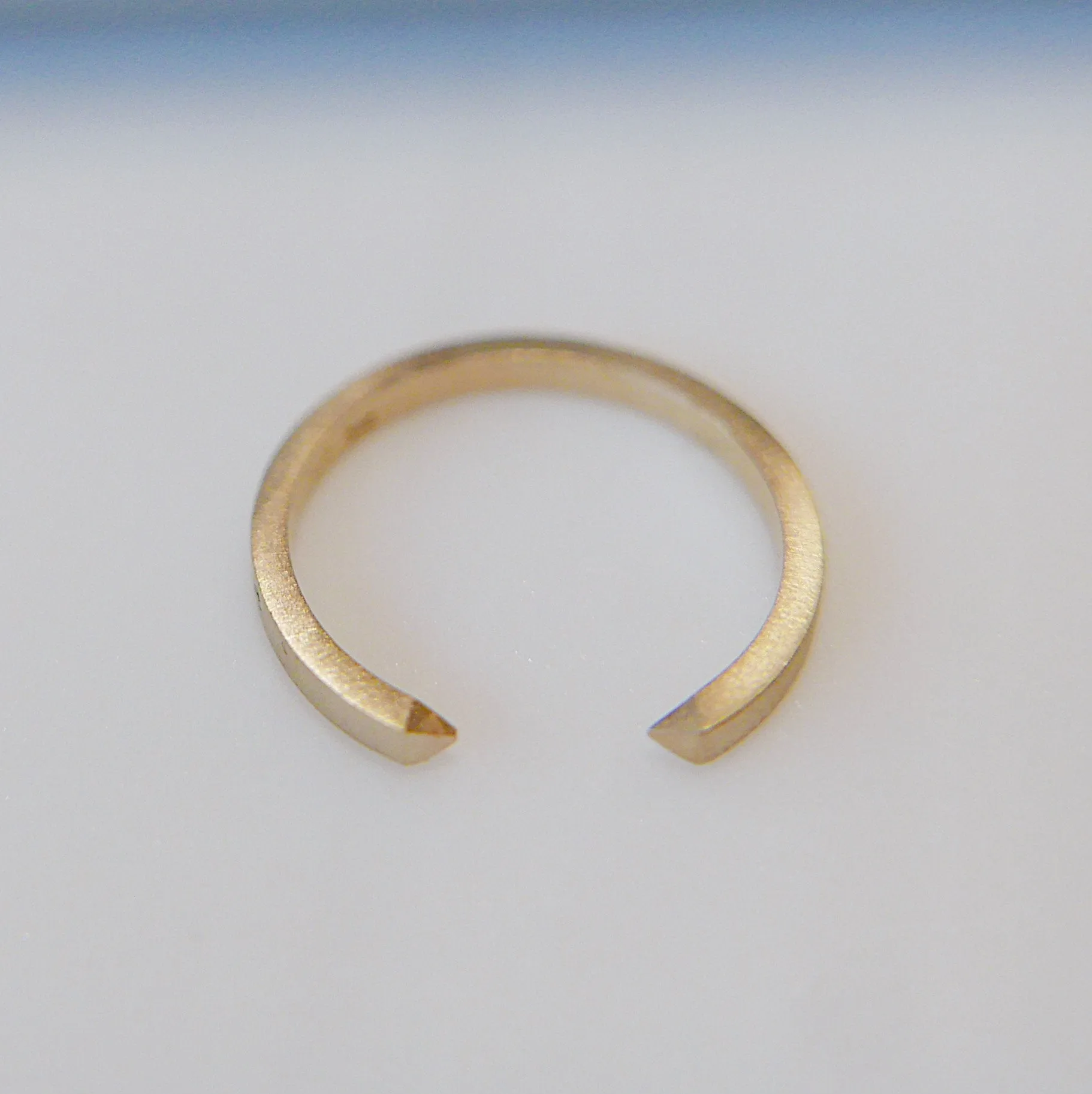 On Pointe Brushed Ring