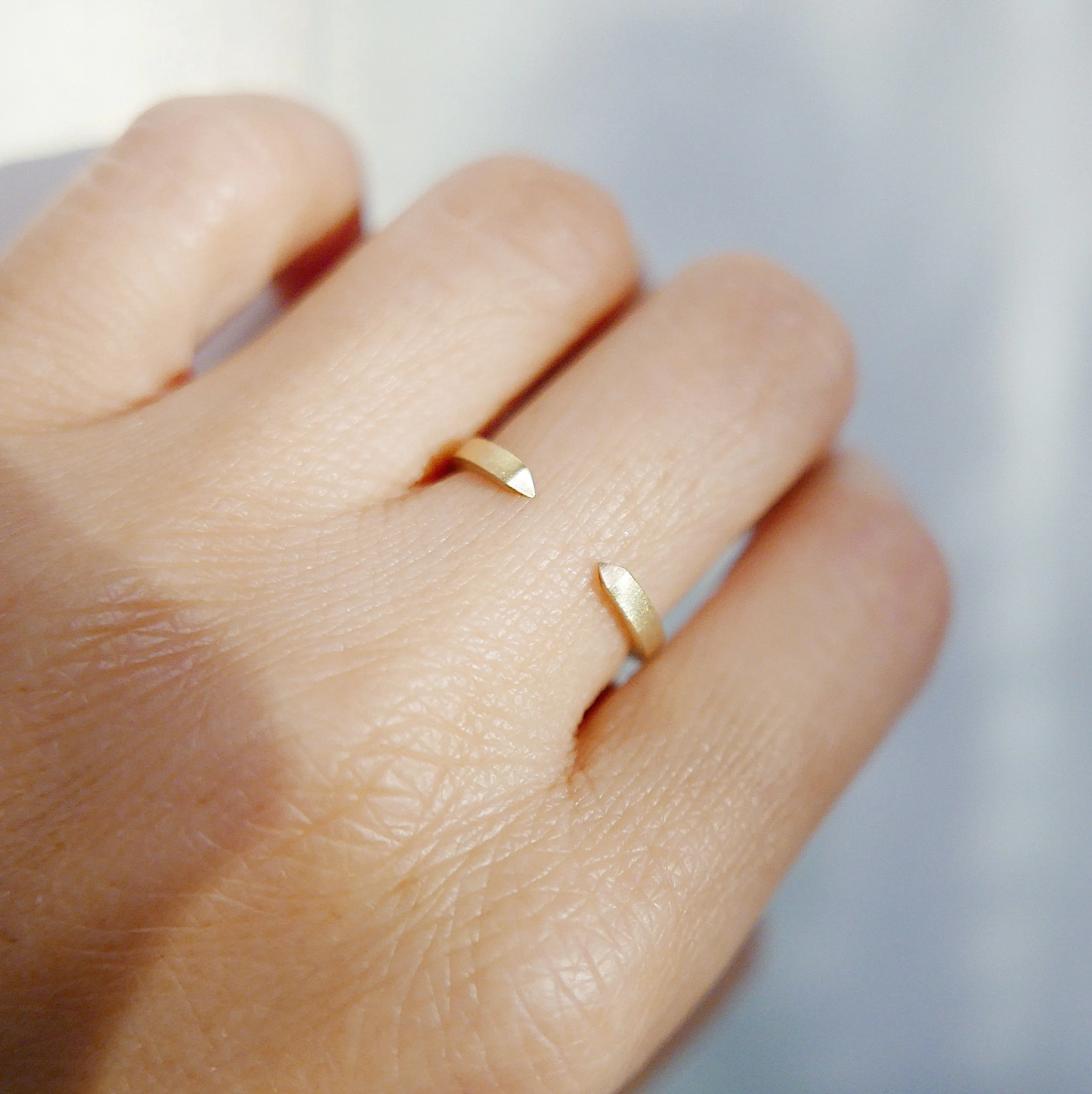 On Pointe Brushed Ring