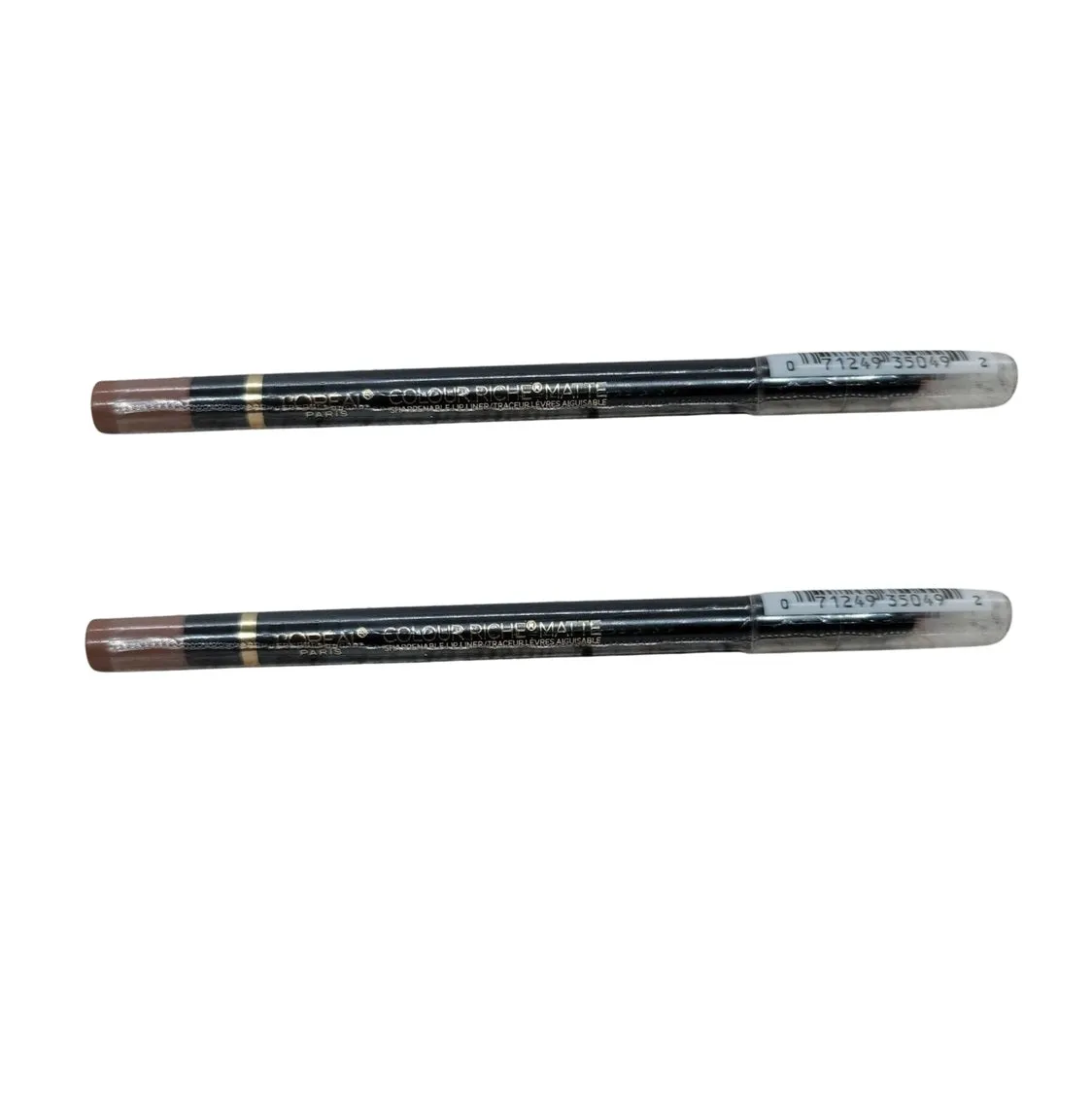 Pack of 2 L'Oreal Paris Colour Riche Matte Sharpenable Lip Liner, Matte-ing Call 114