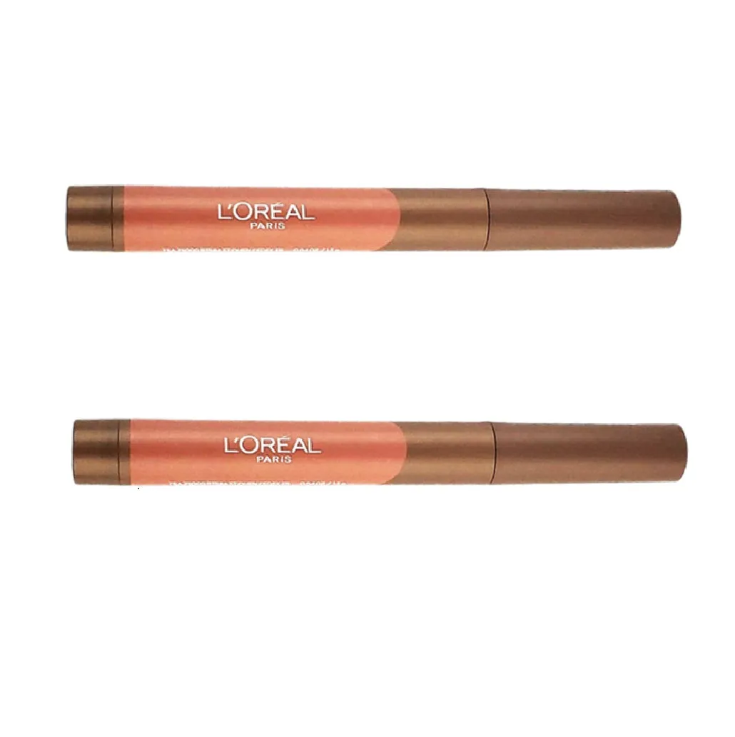 Pack of 2 L'Oreal Paris Infallible Matte Lip Crayon, Lady Toffee # 511