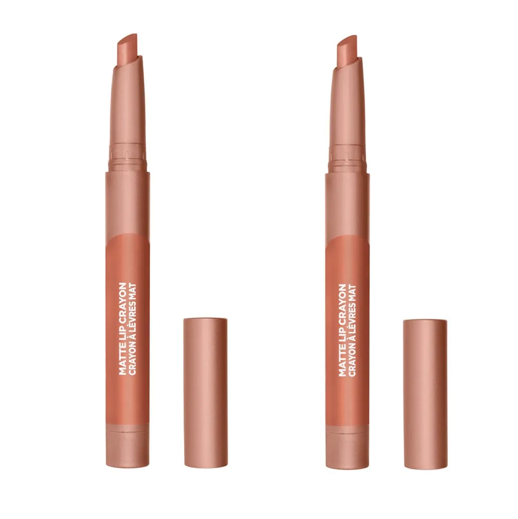 Pack of 2 L'Oreal Paris Infallible Matte Lip Crayon, Lady Toffee # 511