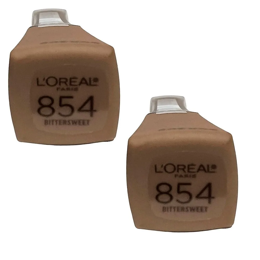 Pack of 2 L'Oreal Paris Infallible Pro Matte Liquid Lipstick, Bittersweet # 854
