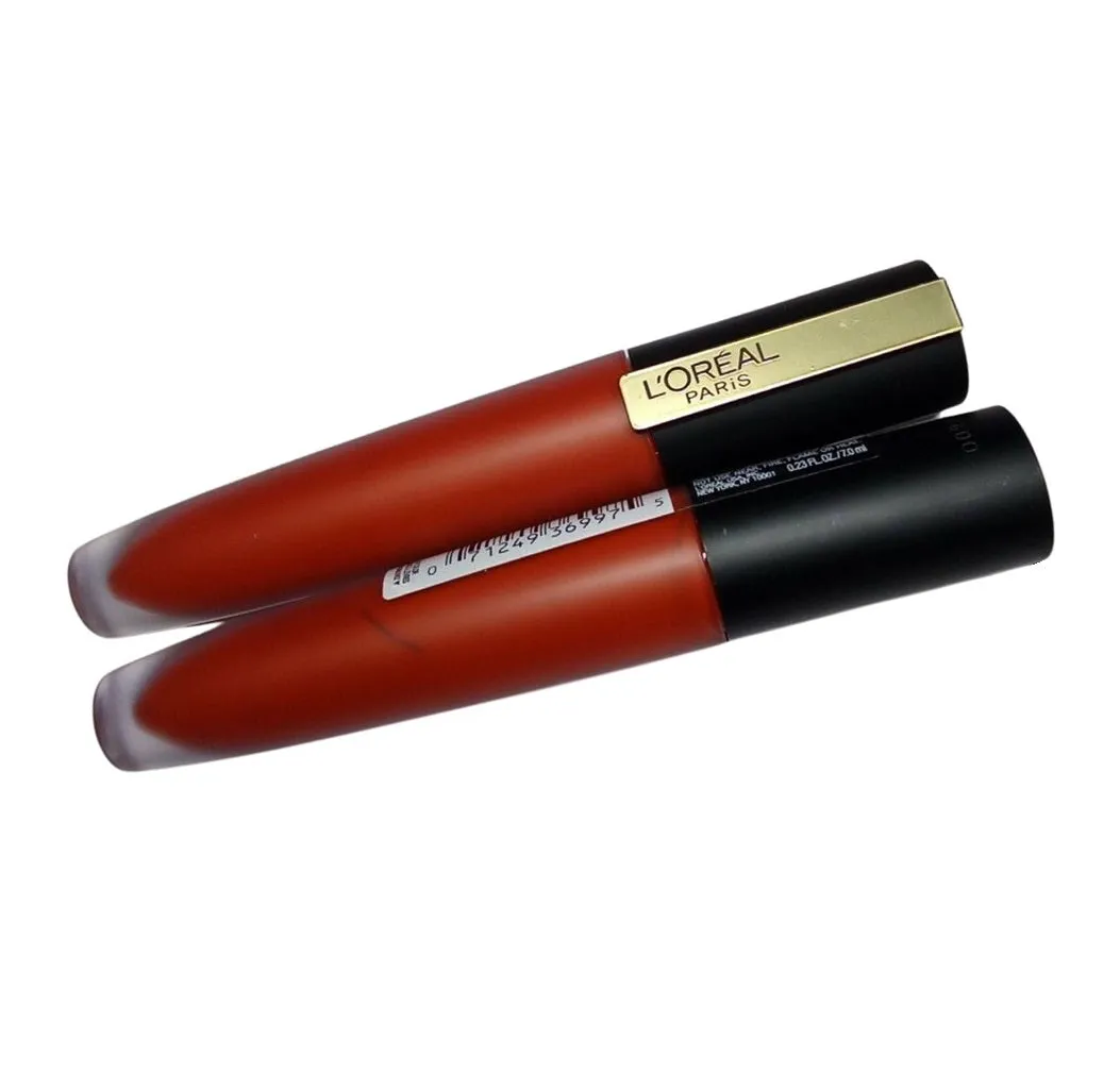 Pack of 2 L'Oreal Paris Rouge Signature Matte Lip Stain, I Am Worth It 426