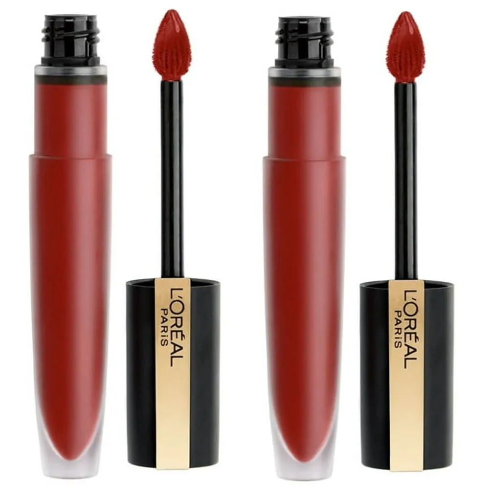 Pack of 2 L'Oreal Paris Rouge Signature Matte Lip Stain, I Am Worth It 426