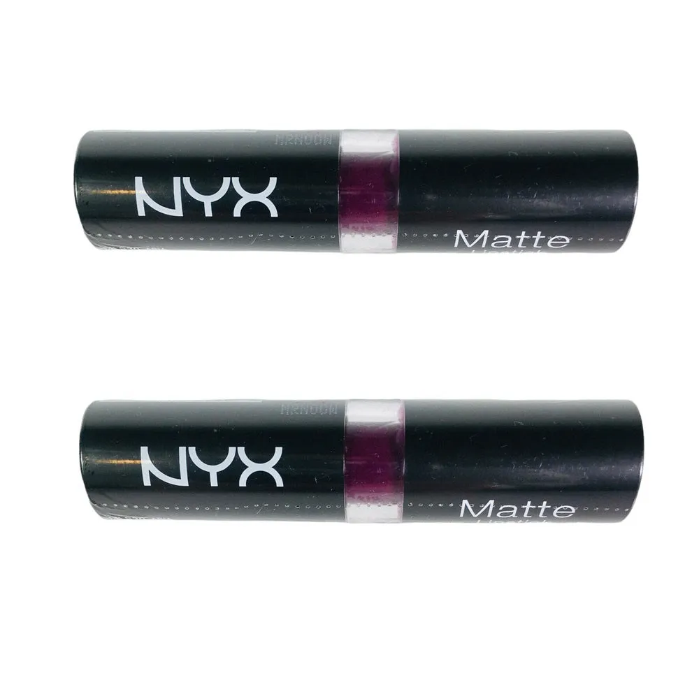 Pack of 2 NYX Matte Lipstick, Aria MLS30