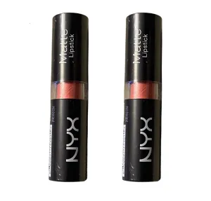 Pack of 2 NYX Matte Lipstick, Nude MLS01