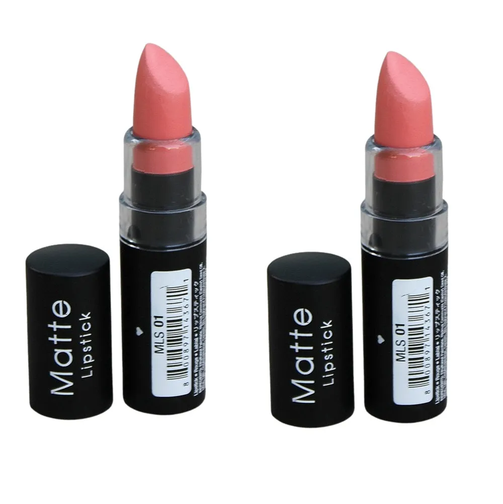 Pack of 2 NYX Matte Lipstick, Nude MLS01