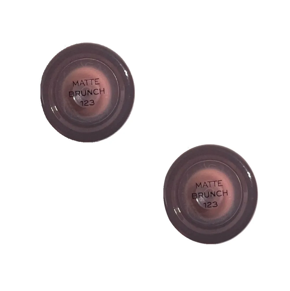 Pack of Makeup Revolution Beauty Revolution Matte Lip Gloss, Brunch 123