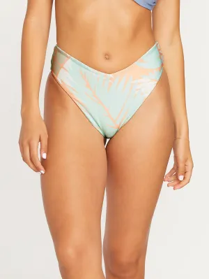 Palm Shell Retro Bikini Bottom - MELON