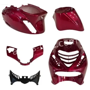 Panel Kit High Gloss Candy Red | Piaggio ZIP 2000/SP Models