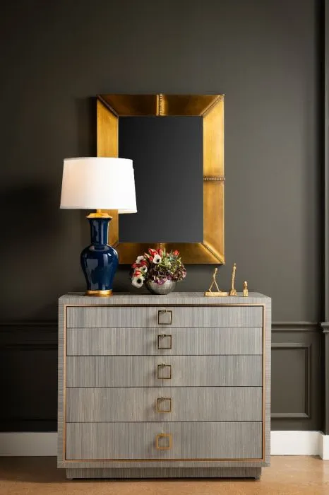 Parker Large 5 Drawer Dresser - Slate Blue