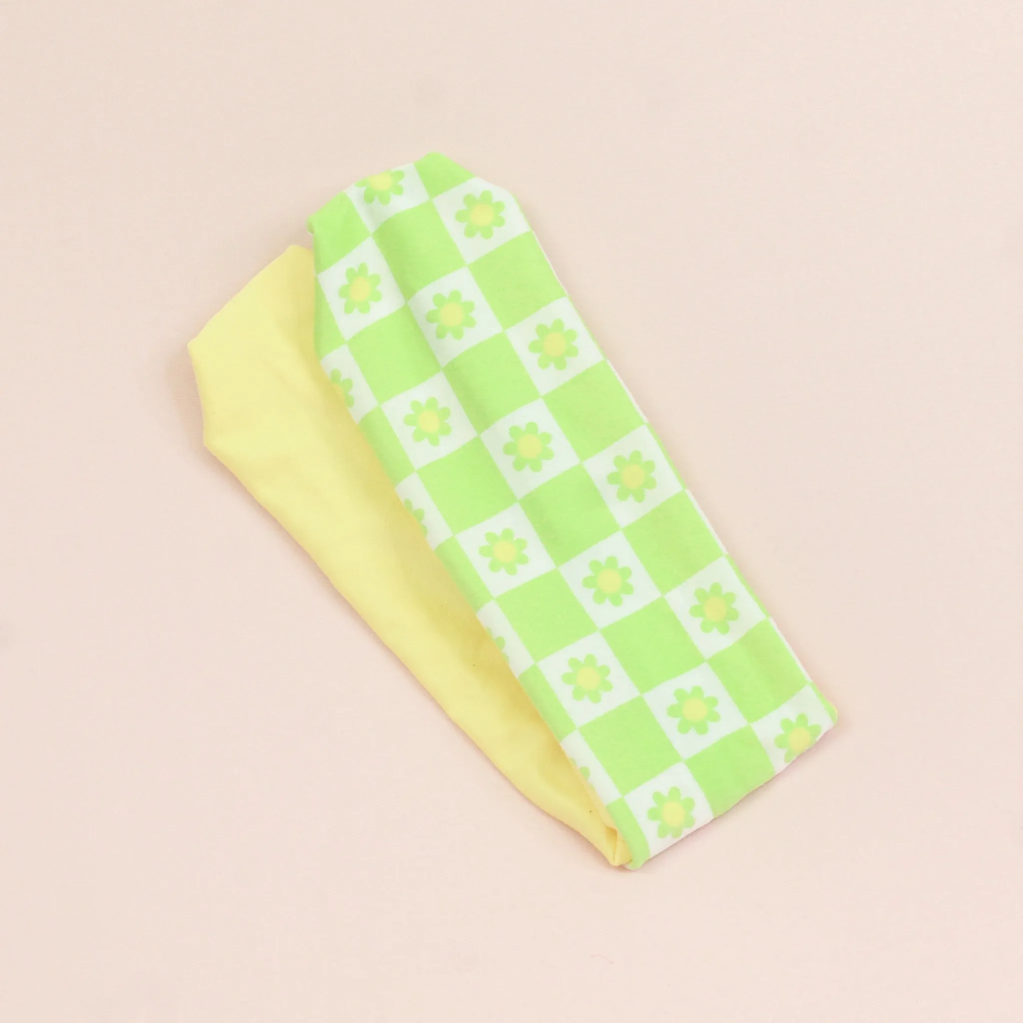 Pastel Green Groovy Twist Headband