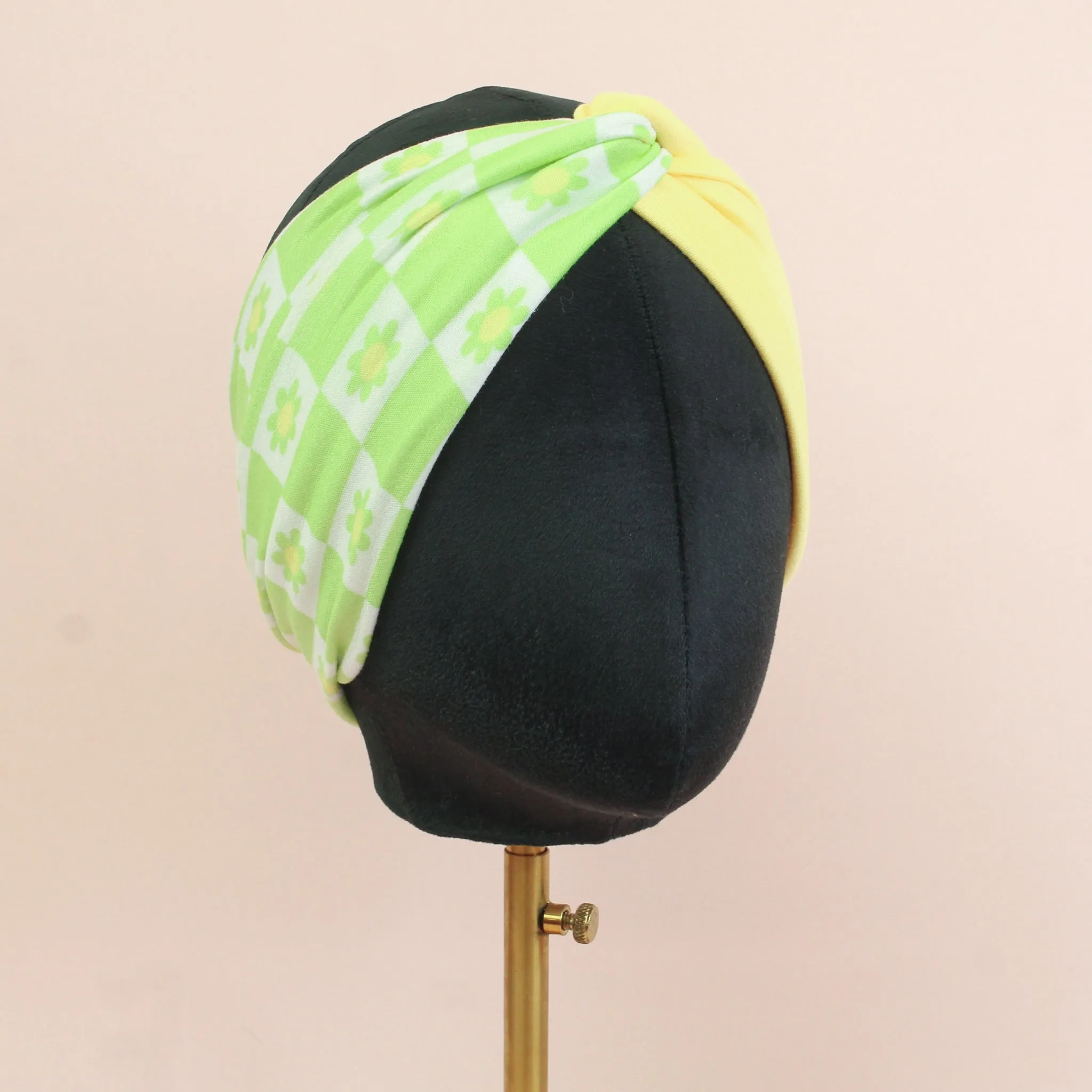 Pastel Green Groovy Twist Headband